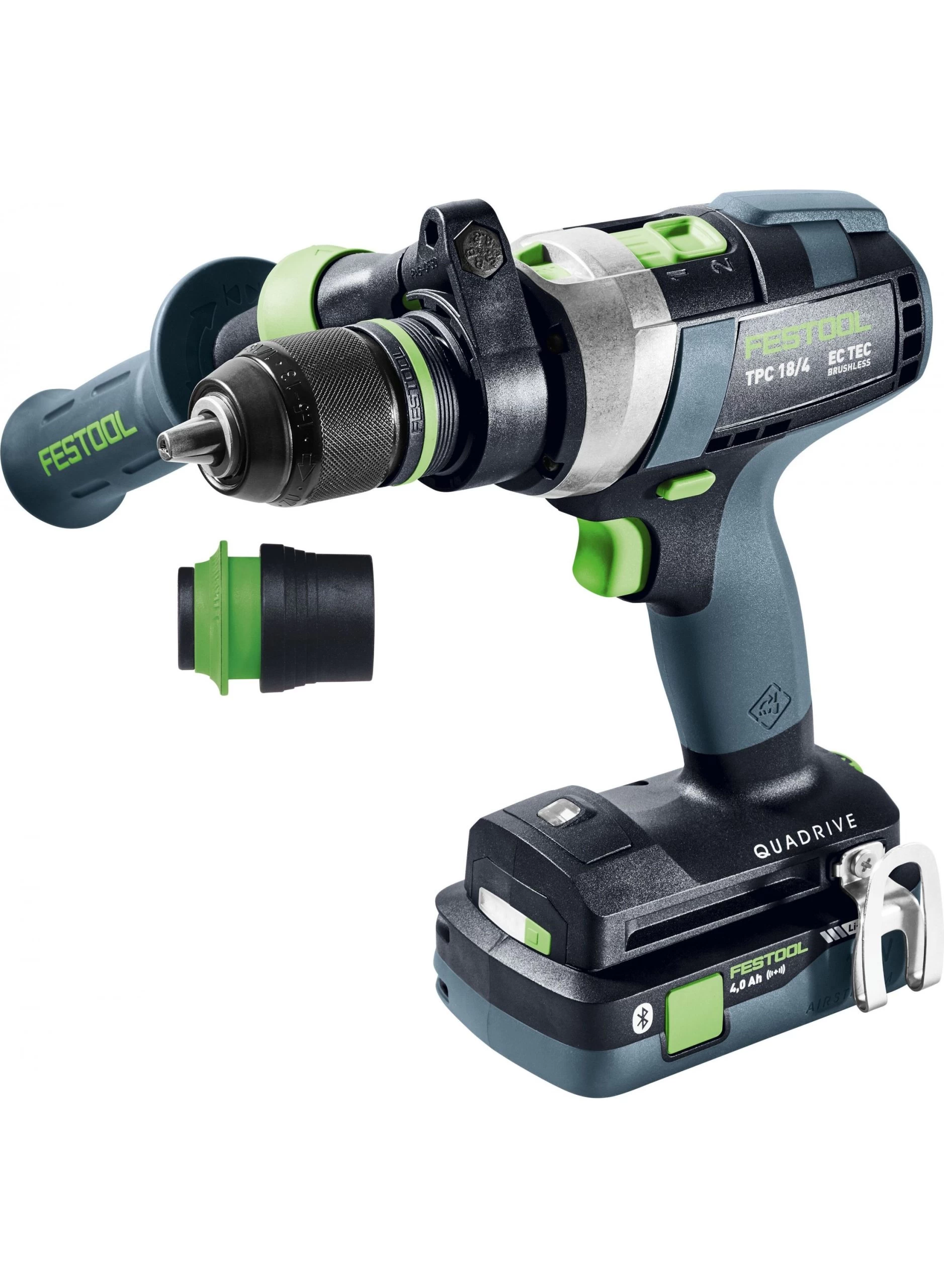 FESTOOL TPC 18/4 5,0/4,0 I-Plus Accu-klopboorschroefmachines Quadrive 4 FESTOOL TPC 18/4 5,0/4,0 I-Plus Accu-klopboorschroefmachines Quadrive - Afbeelding 2