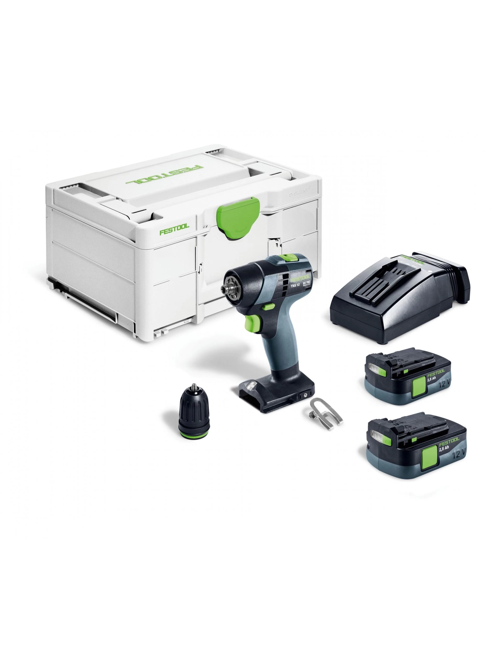 FESTOOL TXS 12 2,5-Plus Accu-schroefboormachine 3 FESTOOL TXS 12 2,5-Plus Accu-schroefboormachine