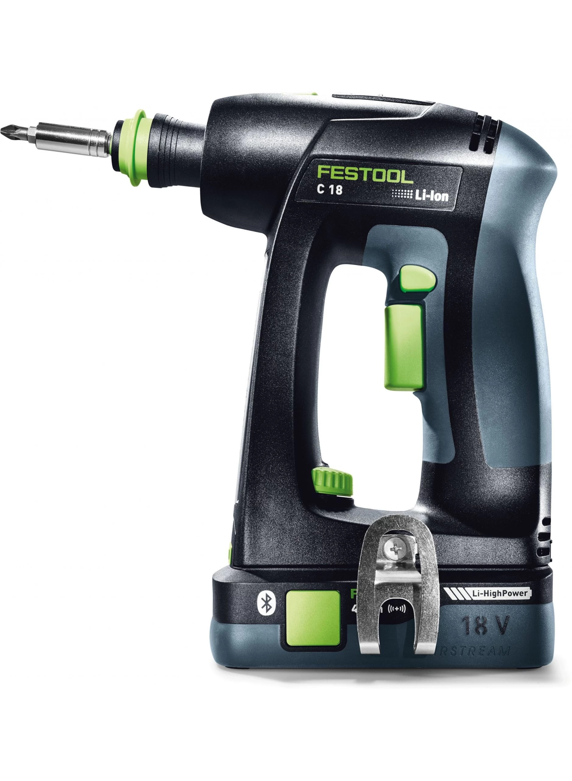 FESTOOL C 18 HPC 4,0 I-Plus Accu-schroefboormachine 4 FESTOOL C 18 HPC 4,0 I-Plus Accu-schroefboormachine - Afbeelding 2