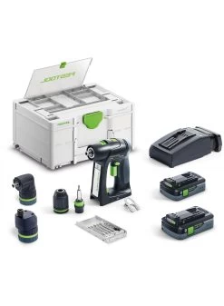 FESTOOL C 18 HPC 4,0 I-Set Accu-schroefboormachine