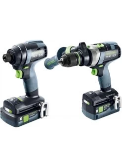 FESTOOL TID 18 5,0/4,0-Set TPC 18/4 Schroef- En Borenset -Festool Online Plaza klium 1171