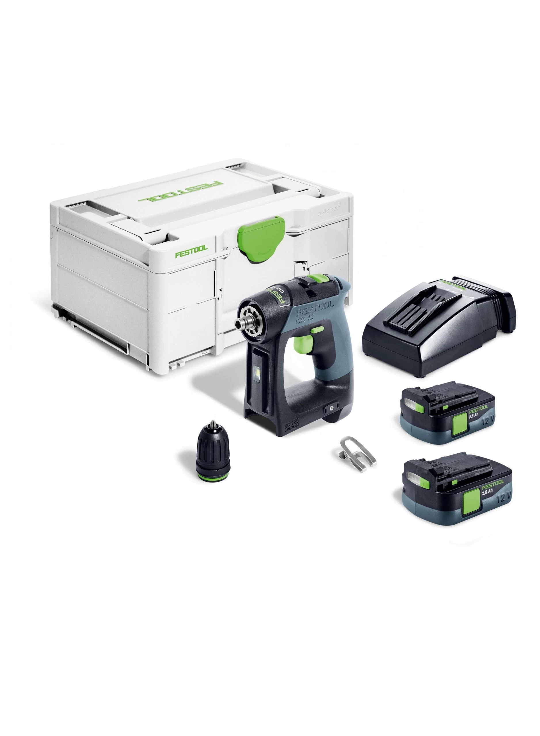FESTOOL CXS 12 2,5-Plus Accu-schroefboormachine 3 FESTOOL CXS 12 2,5-Plus Accu-schroefboormachine