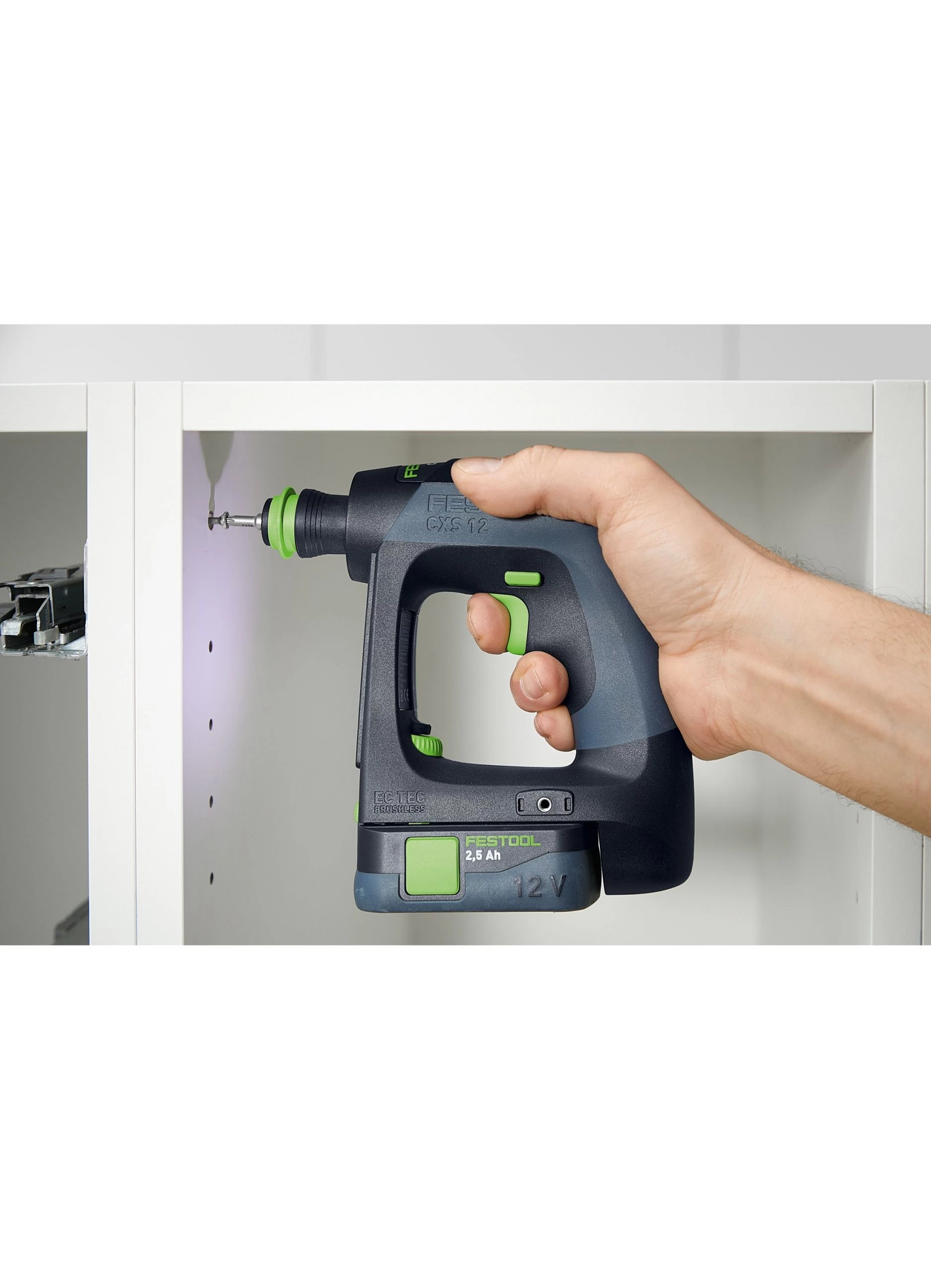 FESTOOL CXS 12 2,5-Plus Accu-schroefboormachine 8 FESTOOL CXS 12 2,5-Plus Accu-schroefboormachine - Afbeelding 6
