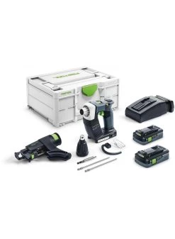 FESTOOL DWC 18-4500 HPC 4,0 I-Plus Accu-bandschroefmachine Duradrive
