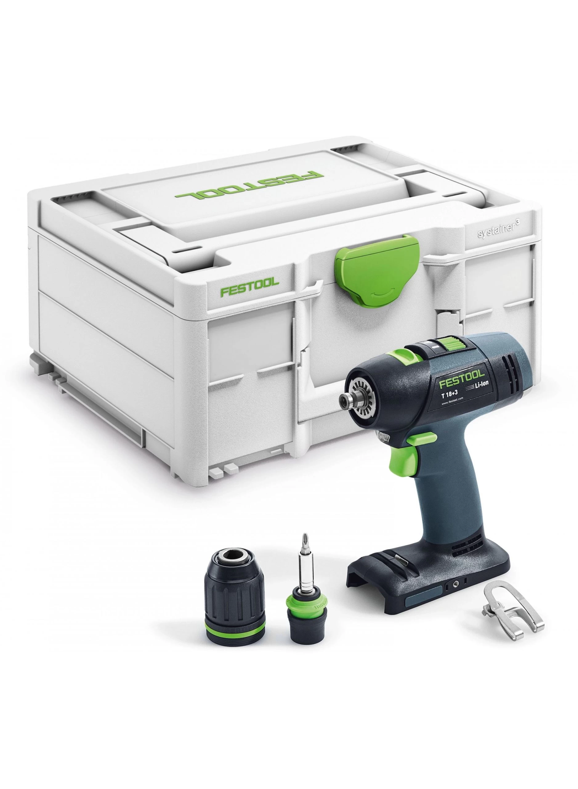 FESTOOL T 18+3-Basic Accu-schroefboormachine