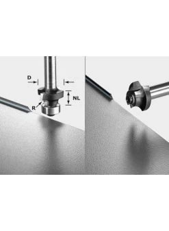 FESTOOL S8 Hw R2 D20-kl Ofk Afrondfrees Hw