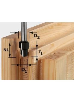 FESTOOL Hw D16,3/12,3/9,3 S12 Stappenfrees Hw Schacht 12 Mm
