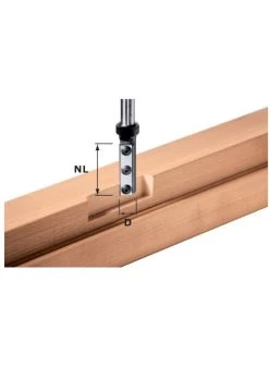 FESTOOL Hw S12 D16/50 Wp Wepla Groeffrees