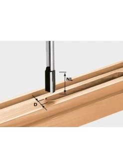 FESTOOL Hw S12 D15/35 Schall-ex Groeffrees Hw Schacht 12 Mm