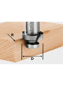 FESTOOL Hw R4-ofk 500 Afrondfrees Hw