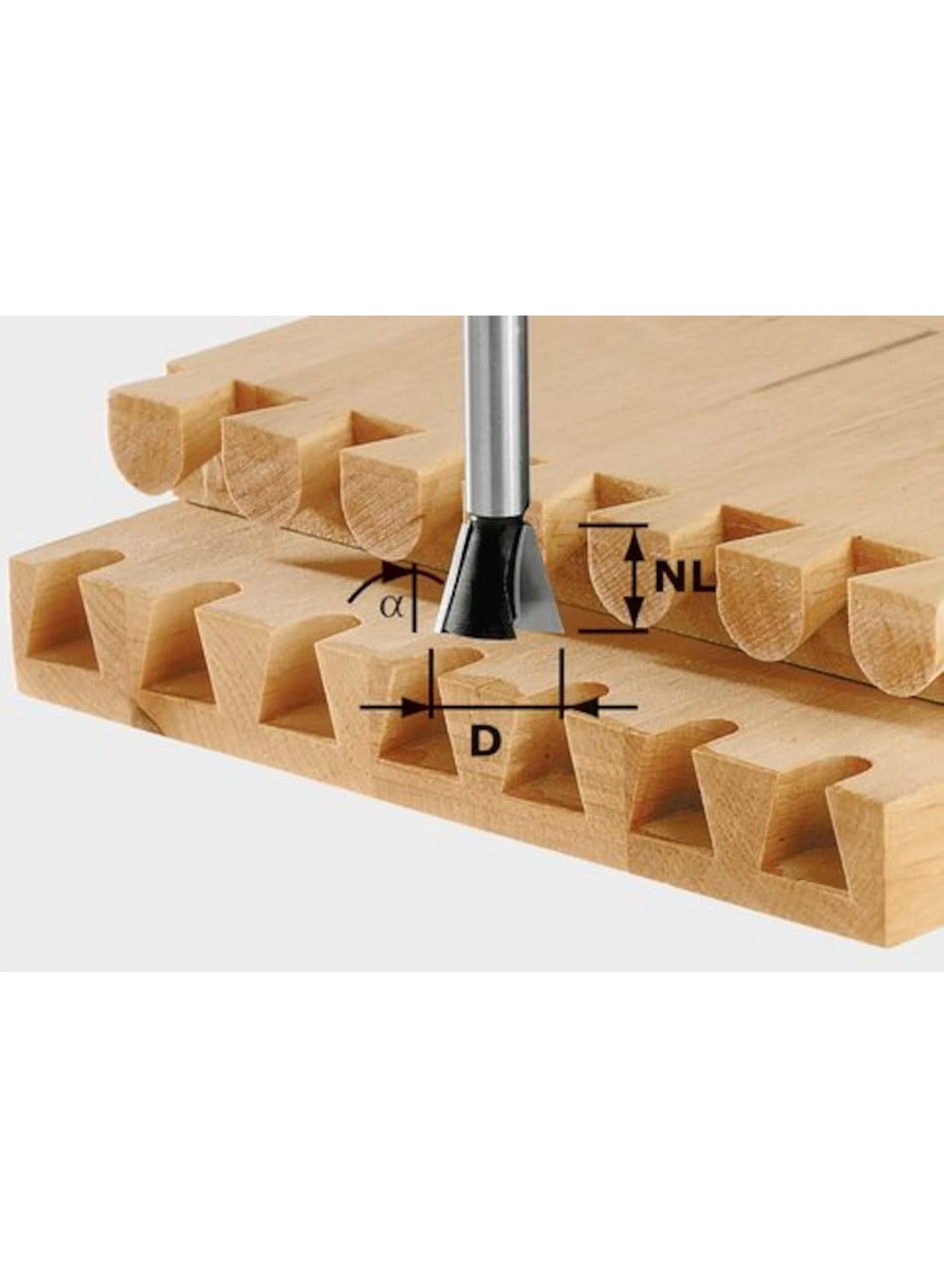 FESTOOL Hs S8 D20/17/15° Zwaluwstaartfrees Hs Schacht 8 Mm 3 FESTOOL Hs S8 D20/17/15° Zwaluwstaartfrees Hs Schacht 8 Mm