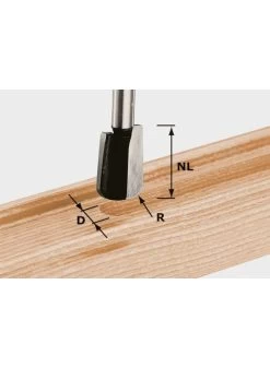 FESTOOL Hw S8 R5 Gootfrees Hw Schacht 8 Mm