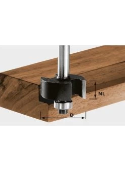 FESTOOL Hw S8 D31,7/nl 12,7 Sponningfrees Hw Schacht 8 Mm