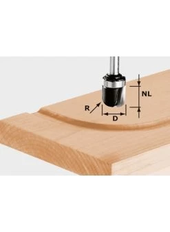 FESTOOL Hw S8 R6,4 Kl Gootfrees Hw Schacht 8 Mm