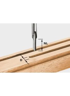 FESTOOL Hs S8 D 4/15 Groeffrees Hs Schacht 8 Mm