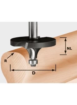 FESTOOL HW R16/D64/26 S12 Afrond Fase