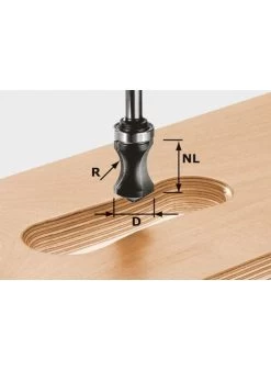 FESTOOL Hw S8 R16/nl32 Handgreepfrees Hw Schacht 8 Mm