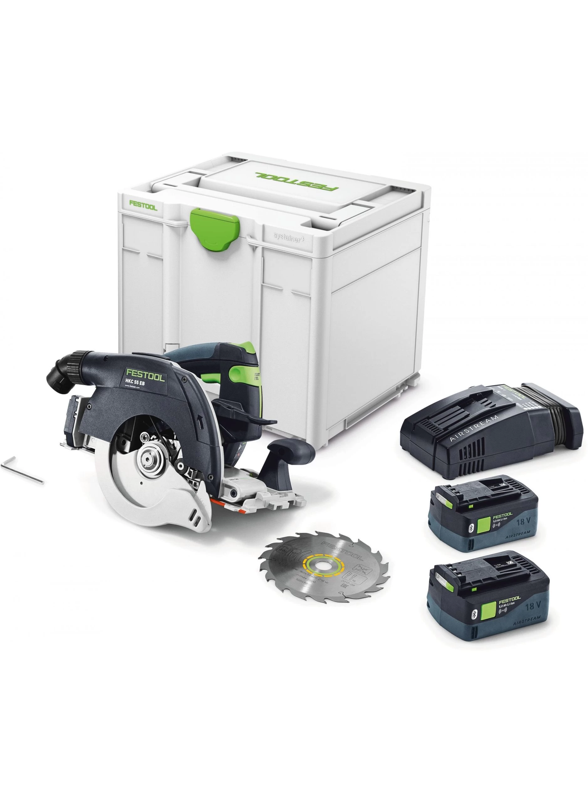 FESTOOL HKC 55 5,0 EBI-Plus-SCA Accu-handcirkelzaag 3 FESTOOL HKC 55 5,0 EBI-Plus-SCA Accu-handcirkelzaag