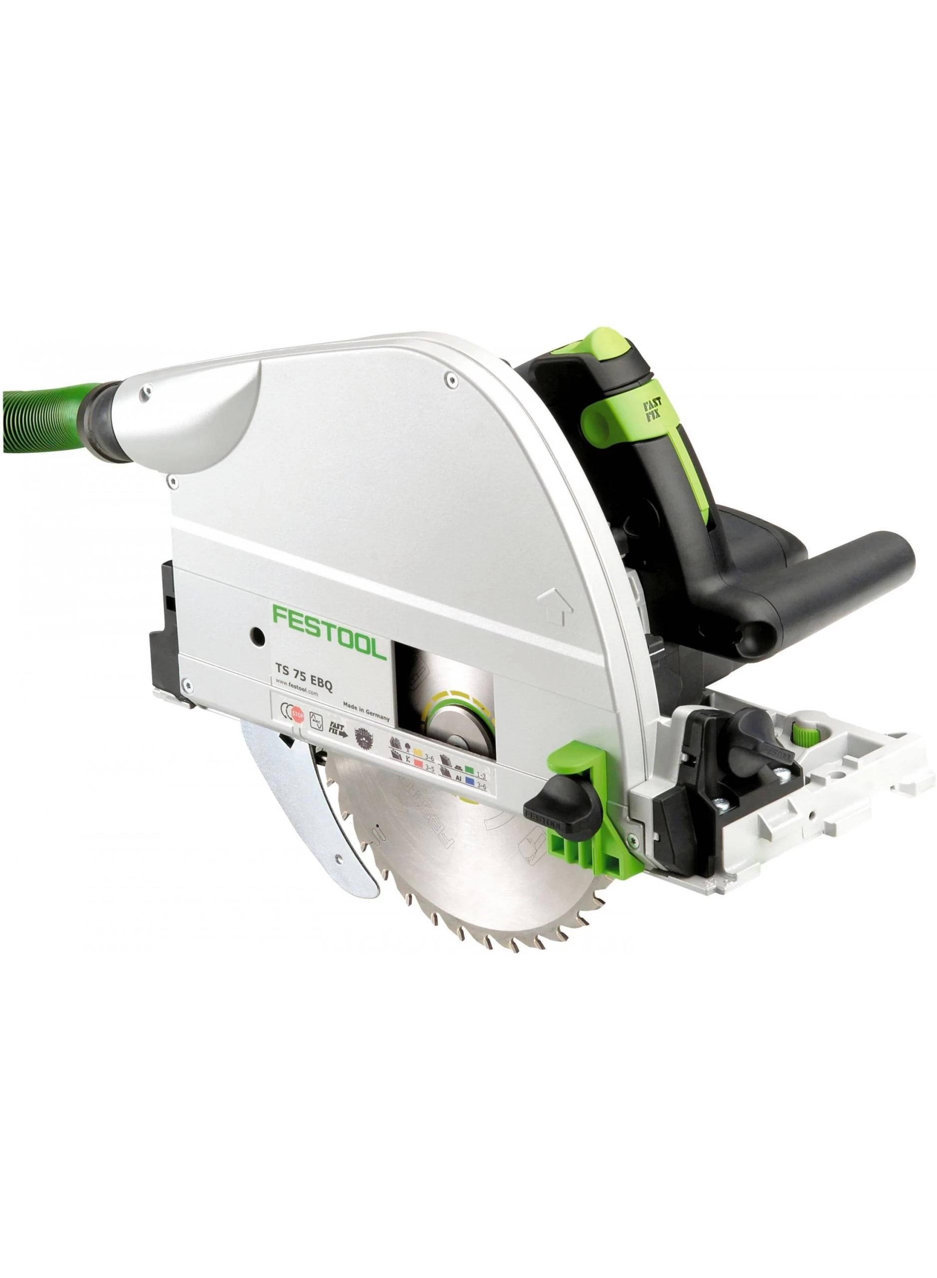 FESTOOL TS 75 EBQ-Plus Invalcirkelzaag 4 FESTOOL TS 75 EBQ-Plus Invalcirkelzaag - Afbeelding 2