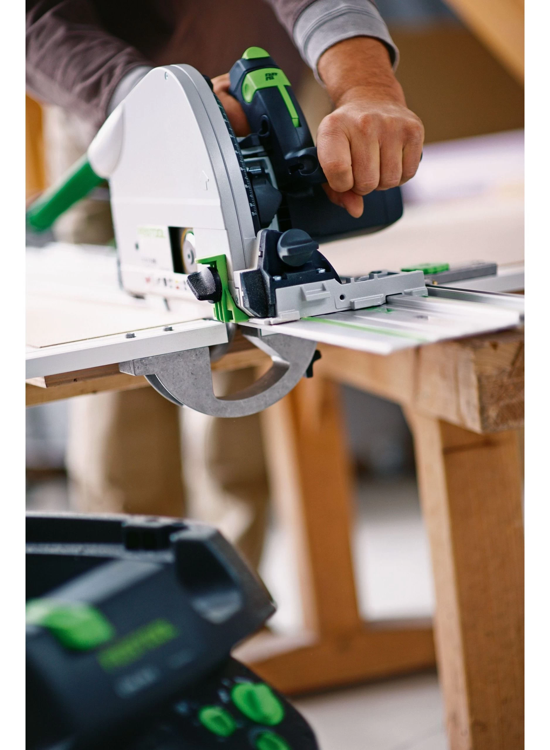 FESTOOL TS 75 EBQ-Plus Invalcirkelzaag 8 FESTOOL TS 75 EBQ-Plus Invalcirkelzaag - Afbeelding 6