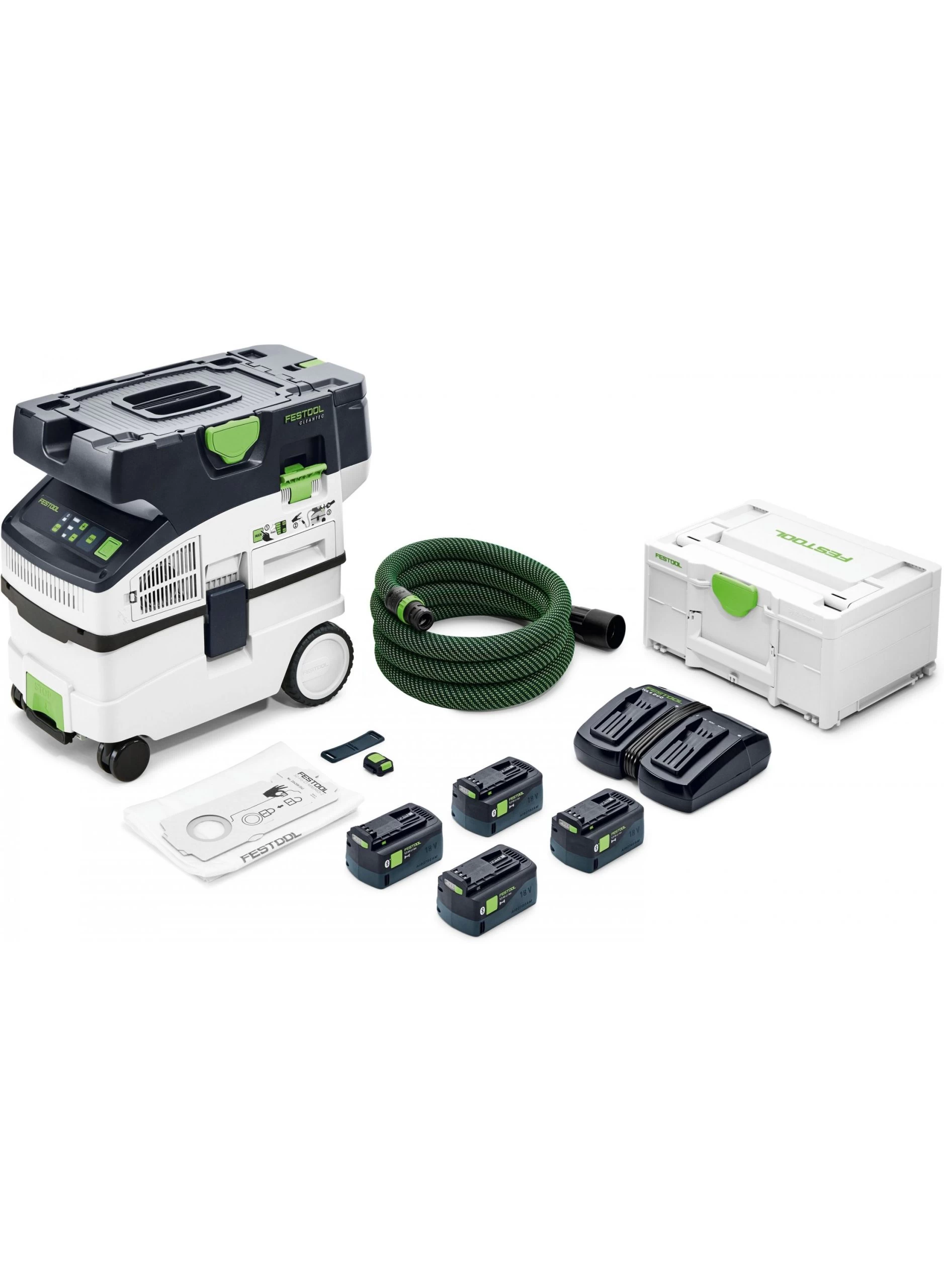 FESTOOL CTMC MIDI I-Plus Mobiele Accu-stofzuiger Cleantec 3 FESTOOL CTMC MIDI I-Plus Mobiele Accu-stofzuiger Cleantec