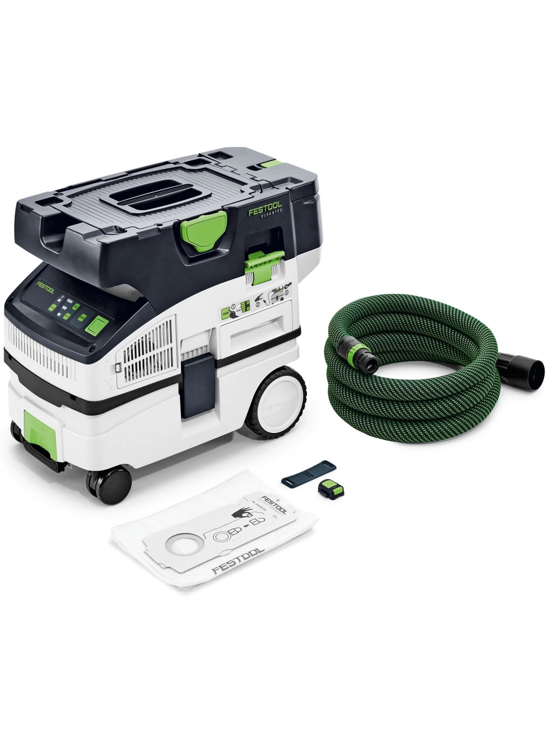 FESTOOL CTLC MINI I-Basic Mobiele Accu-stofzuiger CLEANTEC 3 FESTOOL CTLC MINI I-Basic Mobiele Accu-stofzuiger CLEANTEC