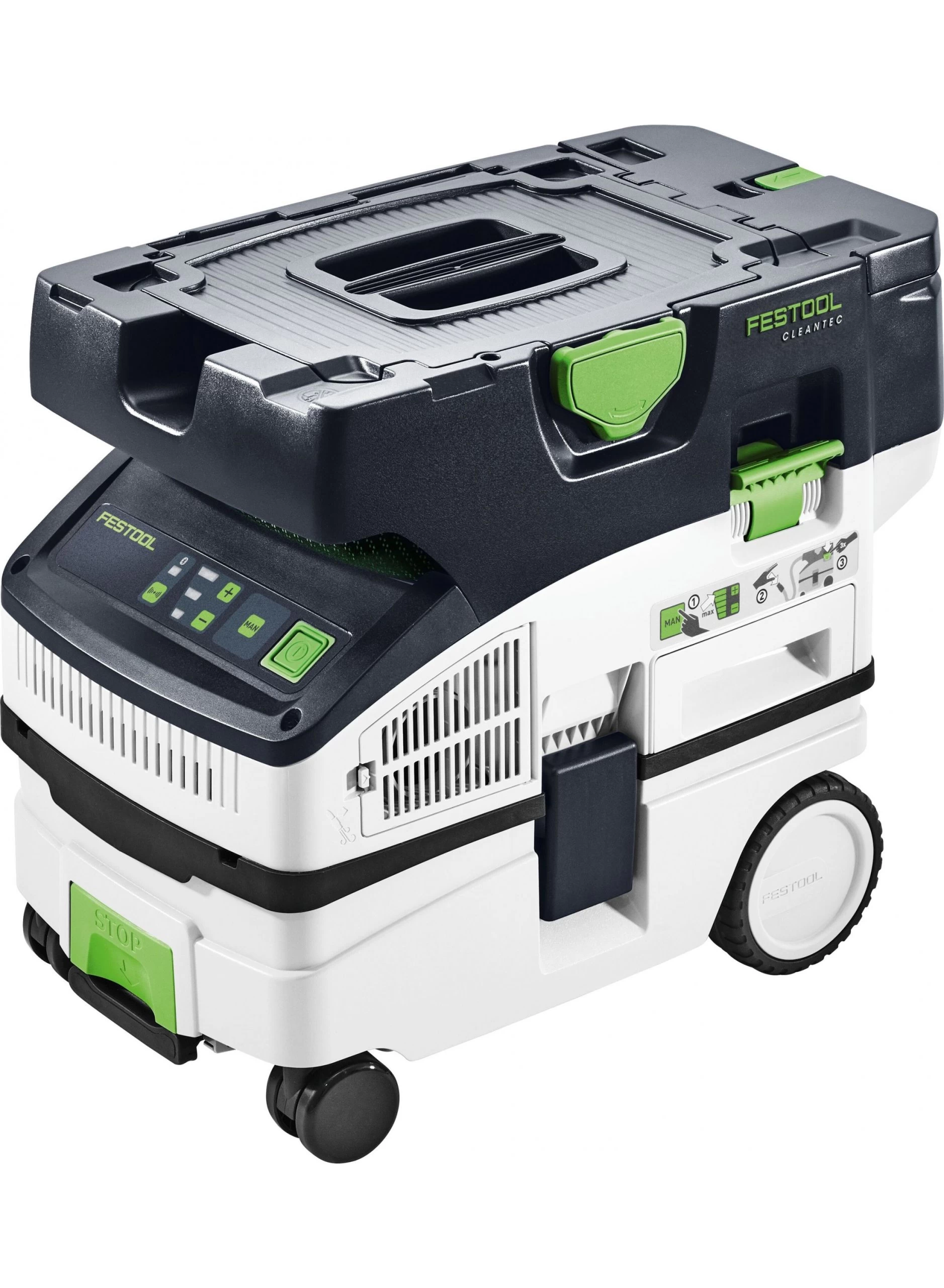 FESTOOL CTLC MINI I-Basic Mobiele Accu-stofzuiger CLEANTEC 4 FESTOOL CTLC MINI I-Basic Mobiele Accu-stofzuiger CLEANTEC - Afbeelding 2