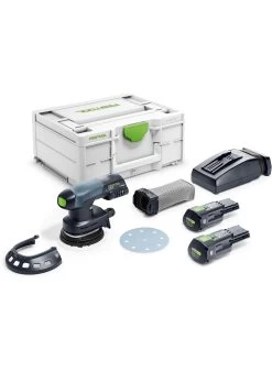 FESTOOL ETSC 125 3,0 I-Plus Accu-excenterschuurmachine