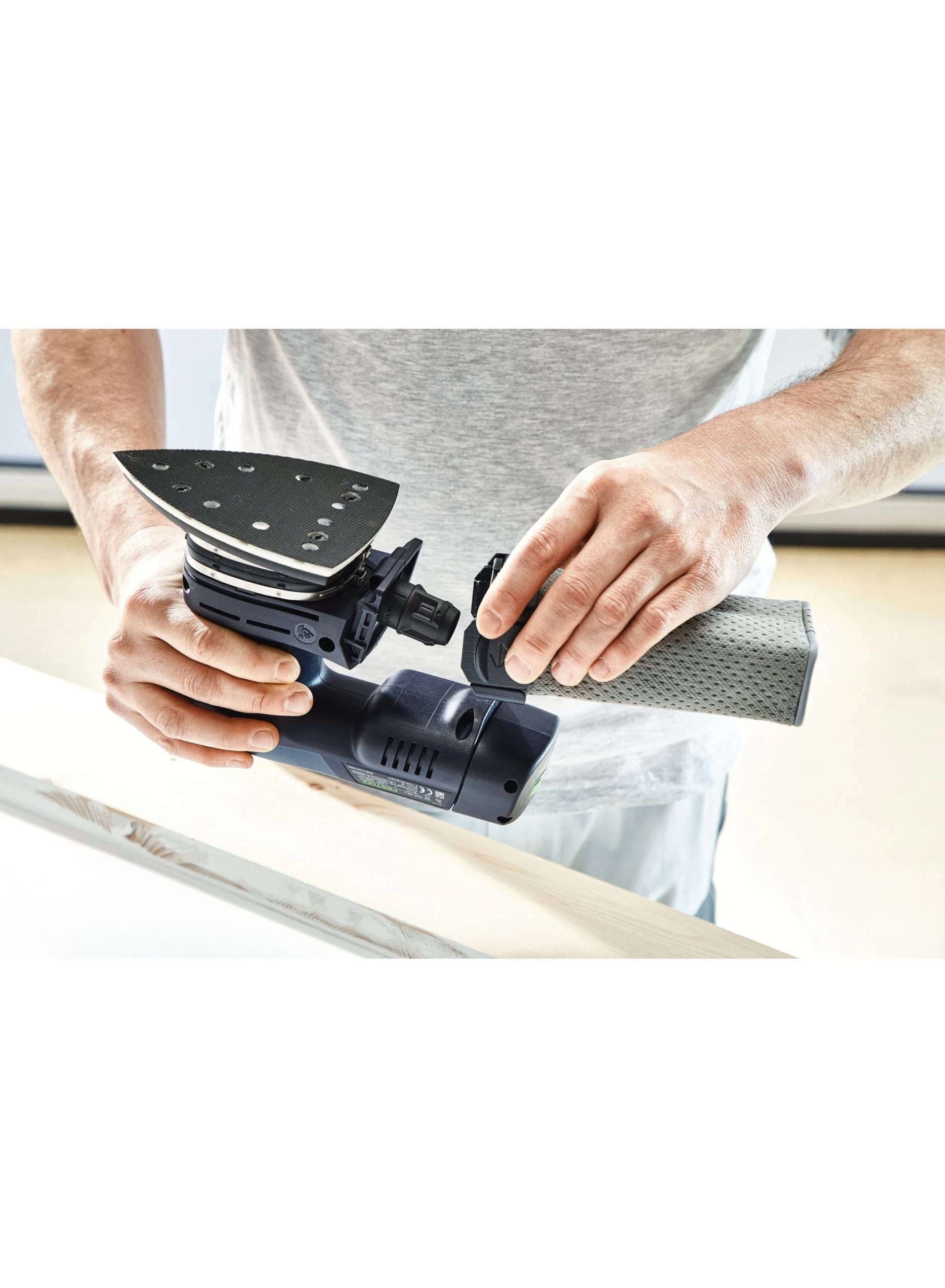 FESTOOL DTSC 400 3,0 I-Plus Accu-deltaschuurmachine 6 FESTOOL DTSC 400 3,0 I-Plus Accu-deltaschuurmachine - Afbeelding 4