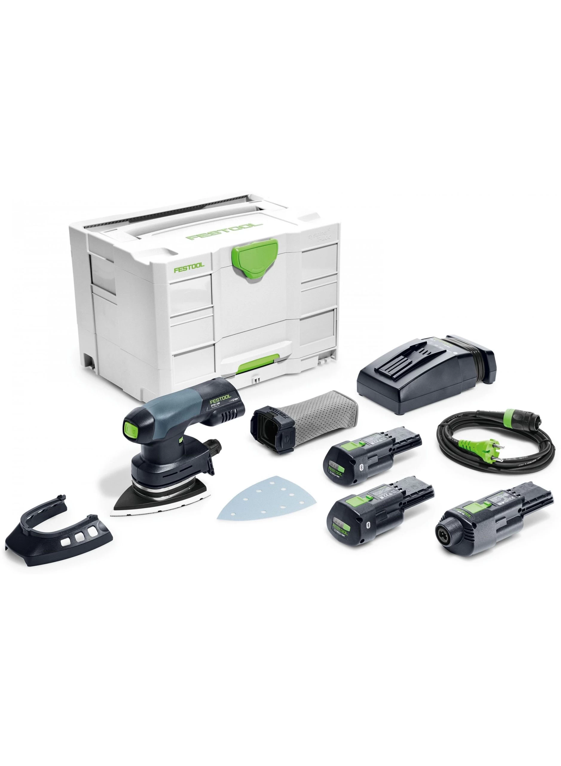 FESTOOL DTSC 400 3,0 I-Set Accu-deltaschuurmachine 3 FESTOOL DTSC 400 3,0 I-Set Accu-deltaschuurmachine