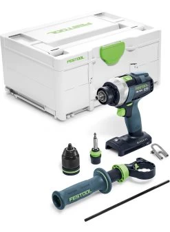 FESTOOL TDC 18/4 I-Basic Accu-schroefboormachine Quadrive