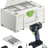 FESTOOL TXS 18-BASIC-SET 18V Accu-schroefboormachine In SYS3 M 187 (zonder Accu En Lader) -Festool Online Plaza klium 963