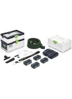 FESTOOL CTLC SYS HPC 4,0 I-Plus Mobiele Accu-stofzuiger CLEANTEC